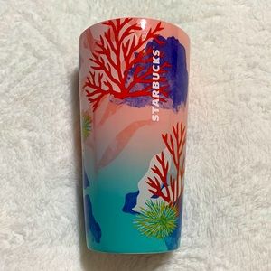 Starbucks Coral reef Ceramic Mug 12 oz
